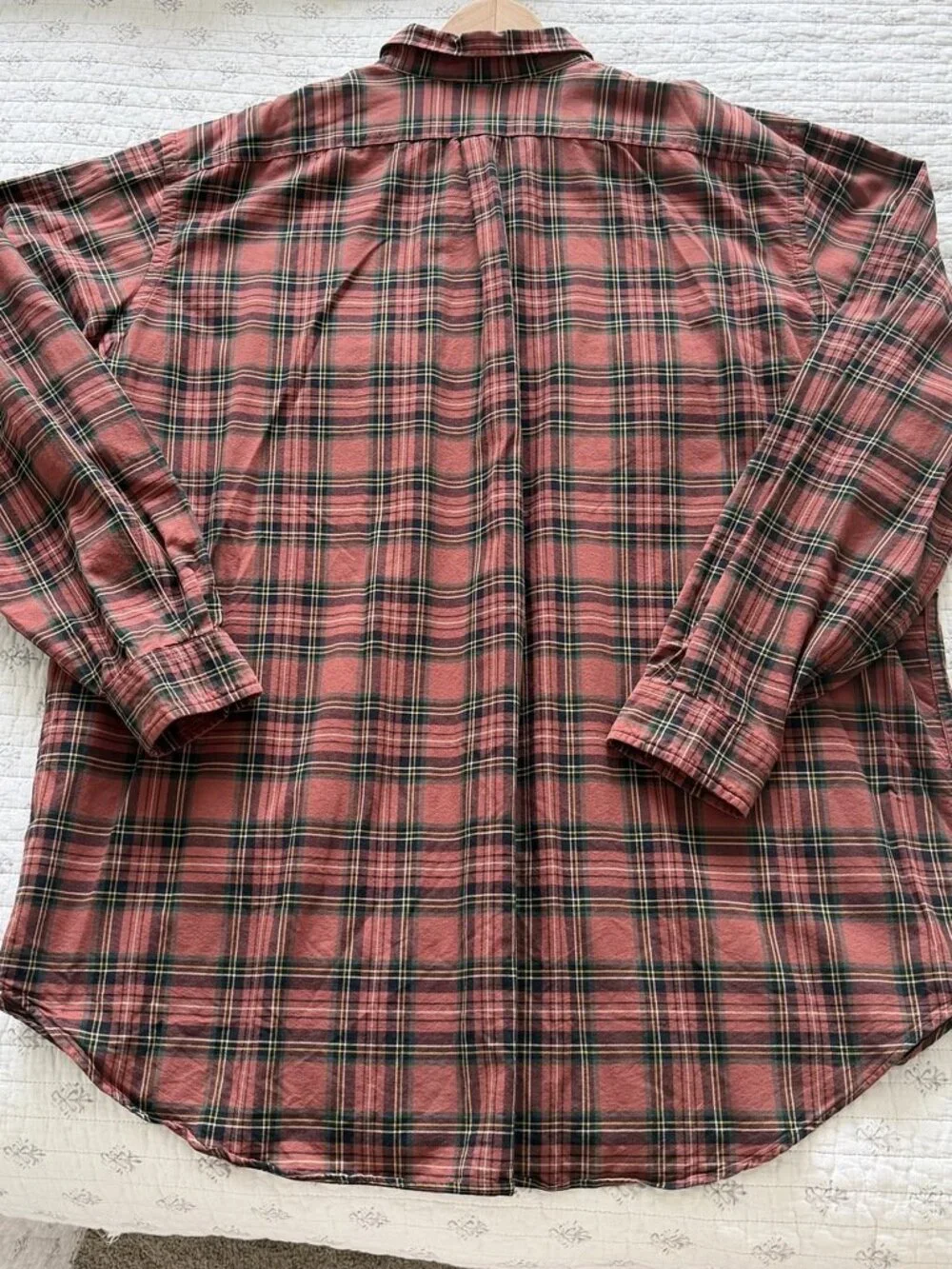 Polo Ralph Lauren Plaid Flannel Work Shirt 3XLT Big & Tall